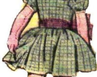A  Vintage Style Life-size Girl Doll Pattern -&quot;Kimberly&quot;  Photocopy VP997