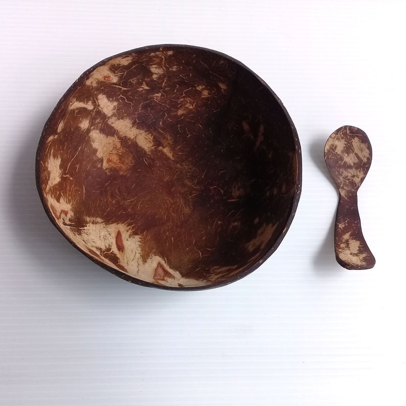 set of smallest size coconut shell plates set 3 bowls,6x 2 inch vegan gift,wooden gift,birthday gift,easter,wedding gift,gift