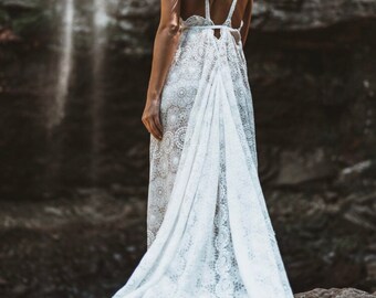 Boho Wedding Dress Etsy