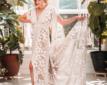 cute long black prom dresses 3D Flowers Single Shoulder Lace Formal Dress with Hight Slit ARD2920 Can Custom Made Size lemlem Women's KAYLA Triangle collection:price-drop-sample-sale Colour:Rose red