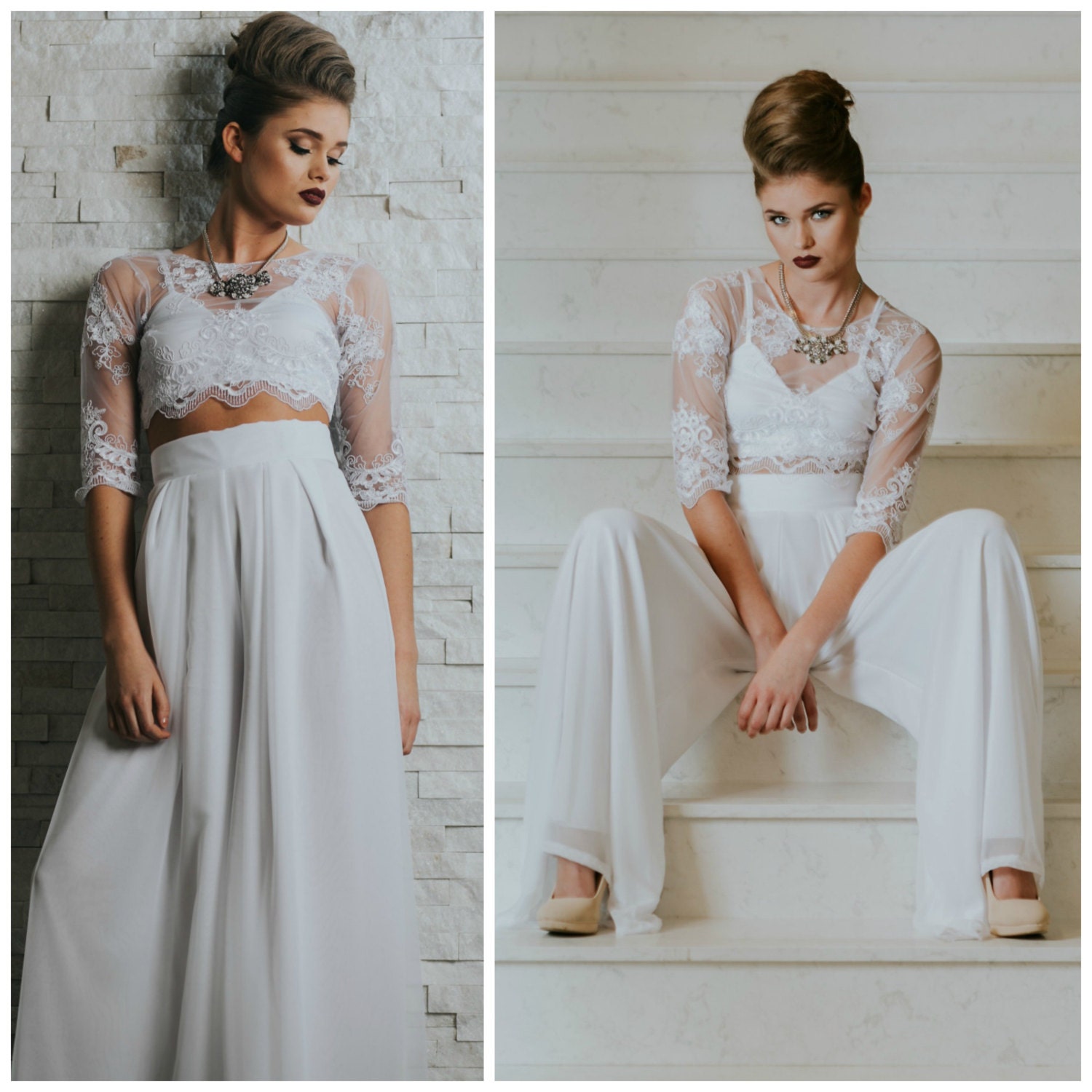 Wedding Dress With Lace Pants Pemerintah Kota Ambon