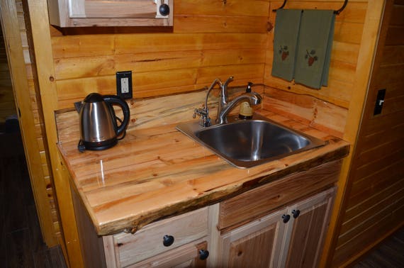 Kitchen Bathroom Rustic Wood Countertops Great For Bars And Etsy