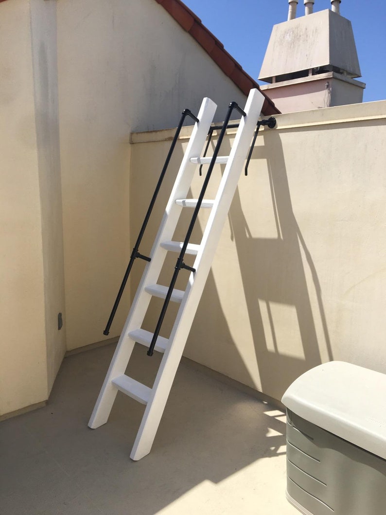 Library Ladder Hardware Kit LADDER STANDS UP Custom made Etsy