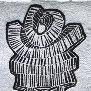 Stampa su carta fatta a mano (Scultura1)