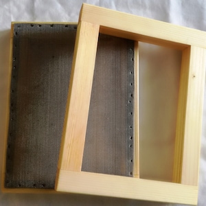 Papermaking Mould and Deckles — SHare studios