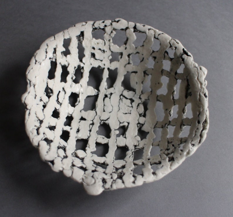 Paper porcelain bowl with texture image 2