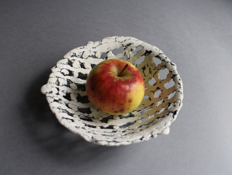 Paper porcelain bowl with texture image 7