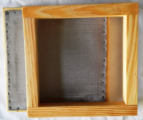 FOR SALE: Hand-crafted Paper Mould and Deckle Made of Tasmanian Oak