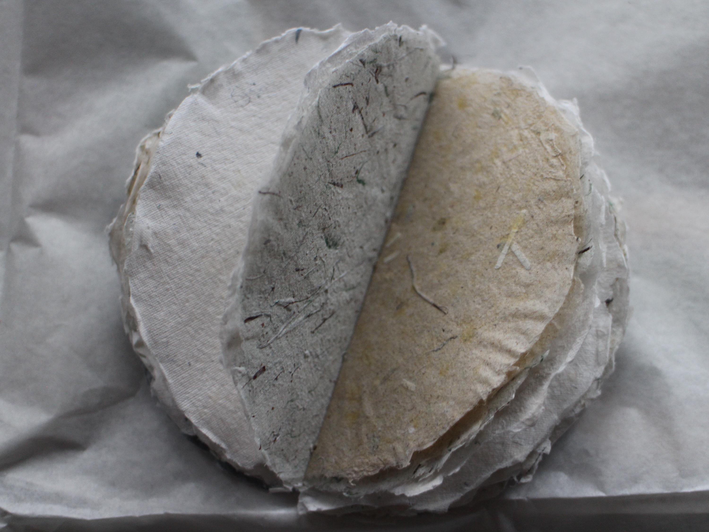 Half Rounded Paper Half Round Sketchbook for Drawing, Writing Made From Handmade Paper - Etsy