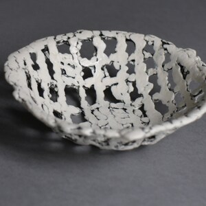 Paper porcelain bowl with texture image 6