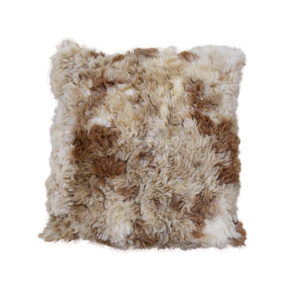 Alpaca Pillow Alpaca Fur Pillow Natural Alpaca Throw Pillow Etsy