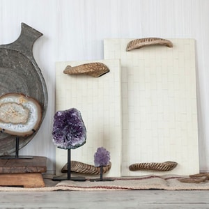 Horn Tray Kitchen Decor Horn Vanity Tray Horn Valet Tray Horn Trinket Tray Horn Ottoman Tray Living Room Decor New Home Gift