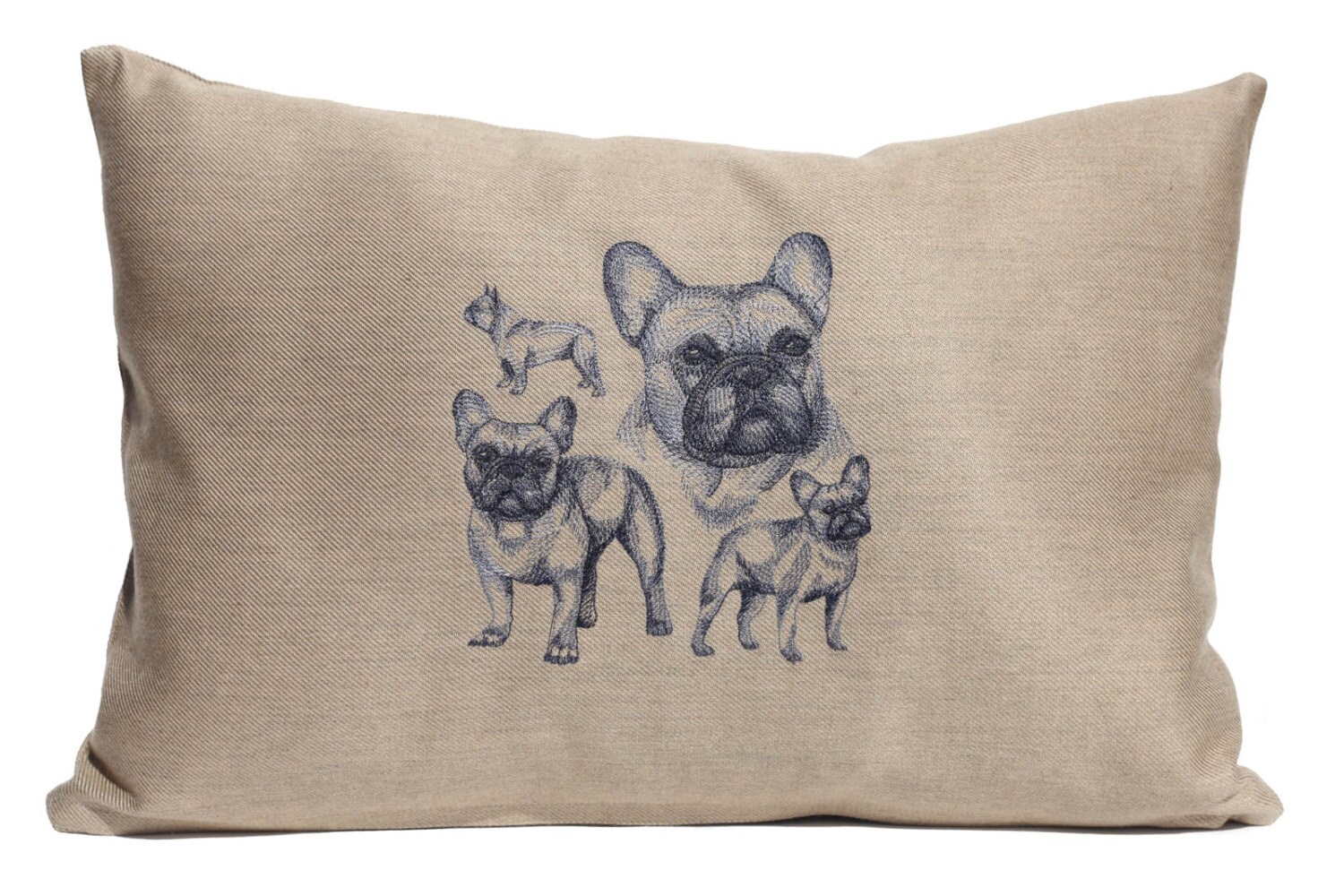 Custom French Bulldog Pillow Frenchie Dog Pillow French | Etsy