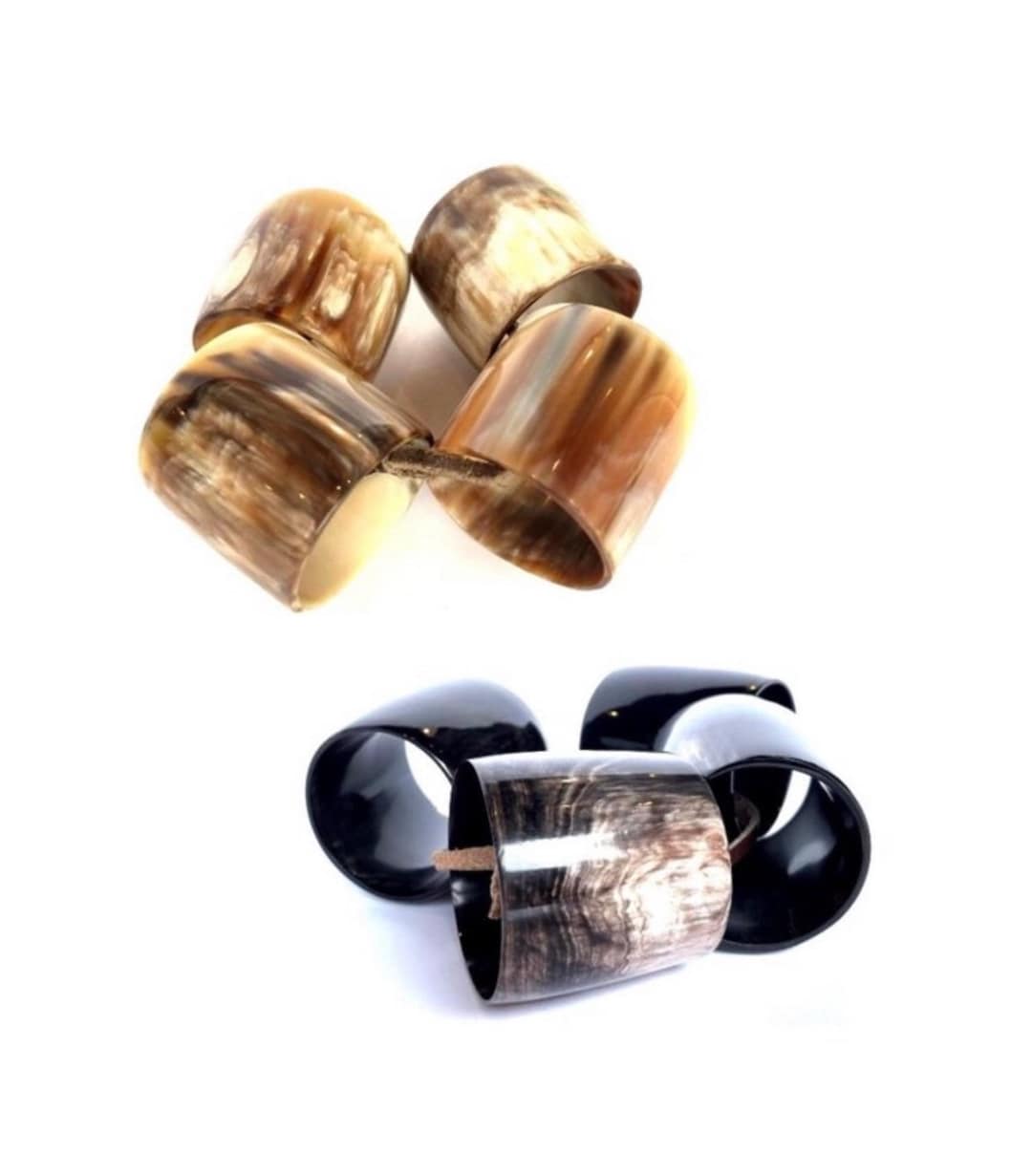 African Horn Napkin Rings South Africa Horns Napkin Holder South
