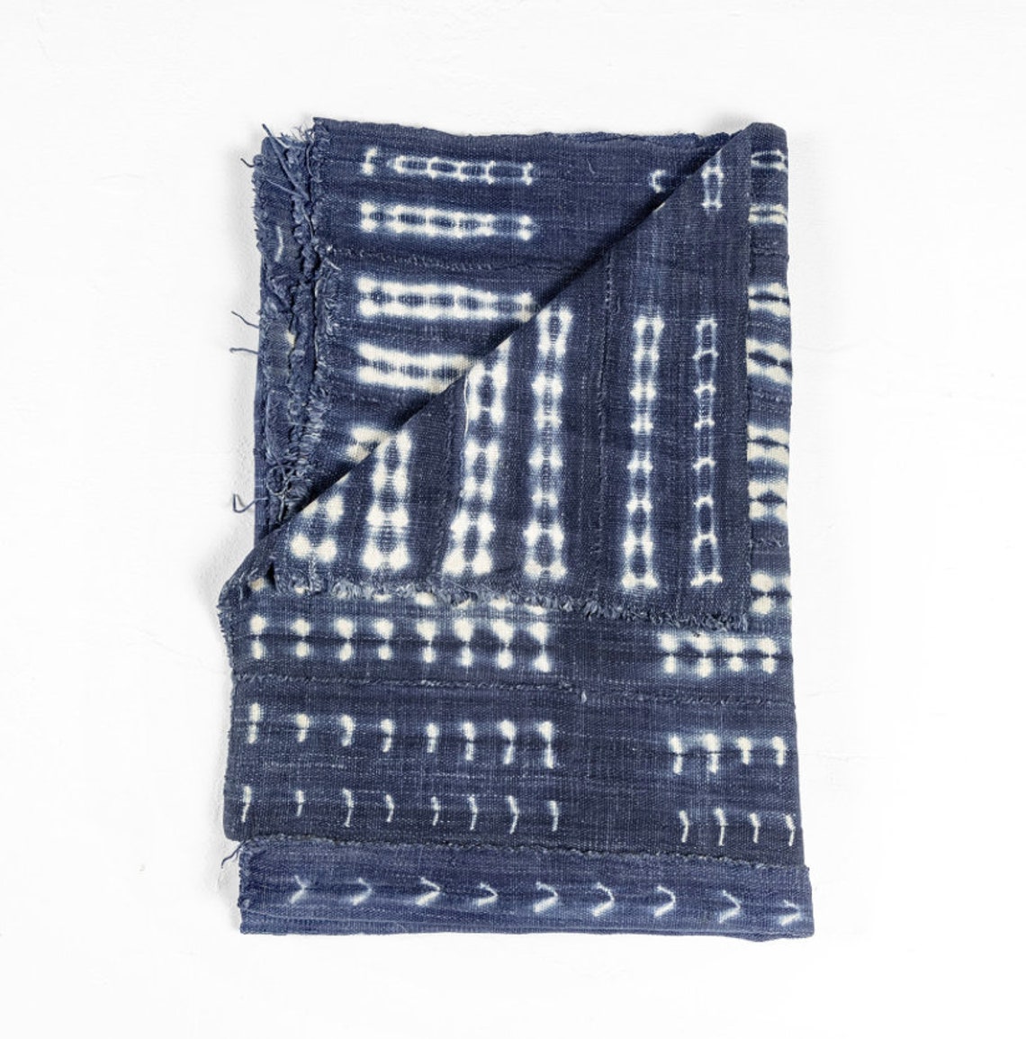 Vintage African Mud Cloth Indigo Blue Mud Cloth Fabric Shibori Etsy