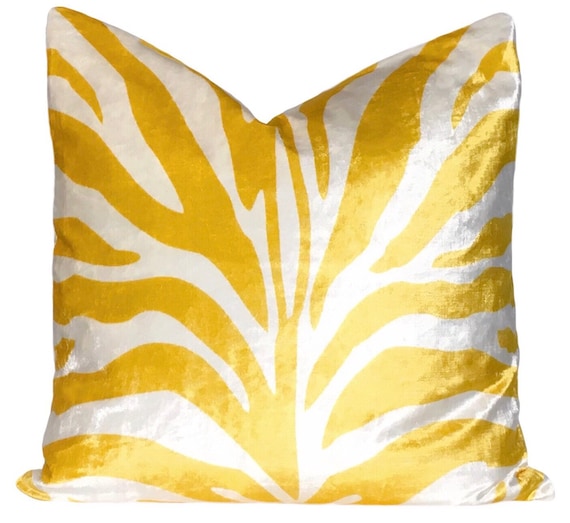 zebra print pillow covers