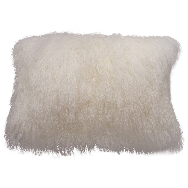 Fur Lumbar Pillow Etsy