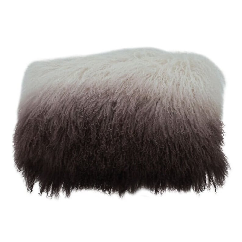 TheCowPelt Tibetan Lamb Fur Pillow