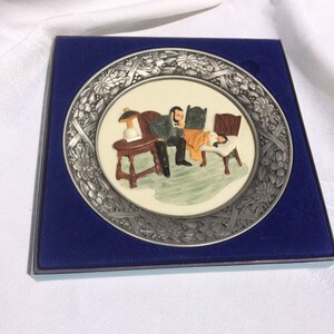 Sebastian, The Doctor Plate, Pewter
