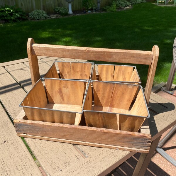 Wood Berry Baskets Etsy