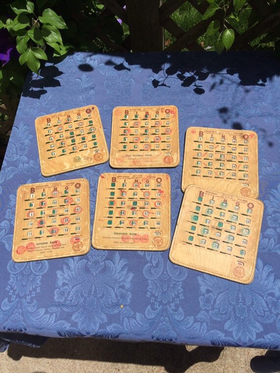 Bingo cards set of 6 minutes Bingo cards set of 6 minutes