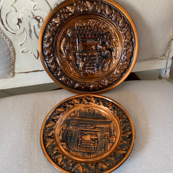 Metal Wall Plates Etsy