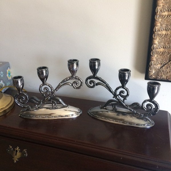 Reed and Barton Candle Holder Etsy