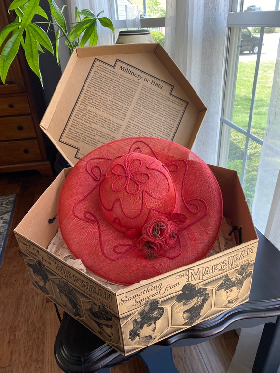 Red Hat and Box From the Original Mary Jean Collection - Etsy display picture 3