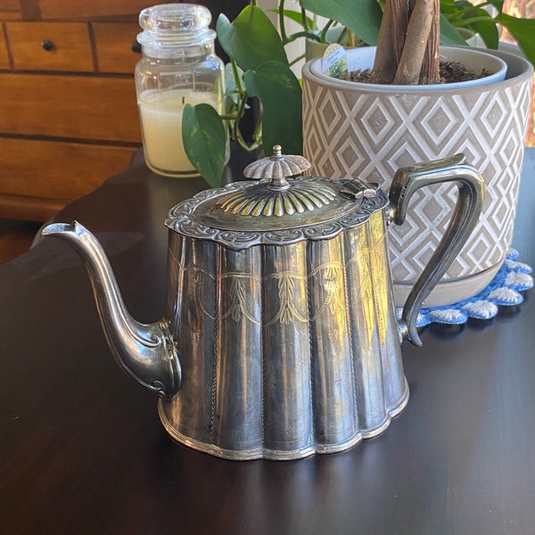 Silver Plate E P N S Sheffield Teapot