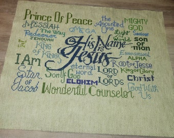 His Name Is Jesus Etsy