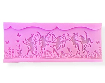 Elf Dancer for plaster wepam polymer resin cameo silicone mold