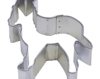 3.25" Donkey Stainless Steel Cookie Cutter | For Fondant, Cookie Dough, Chocolate, Marzipan and even Crafting Clay from Bakell