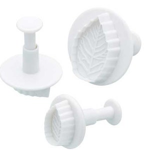 Leaf Cutters - Fondant (3 Pcs)
