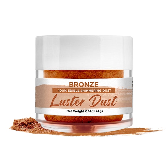 Bronze Gold Edible Luster Dust and Cake Paint Edible Powder KOSHER