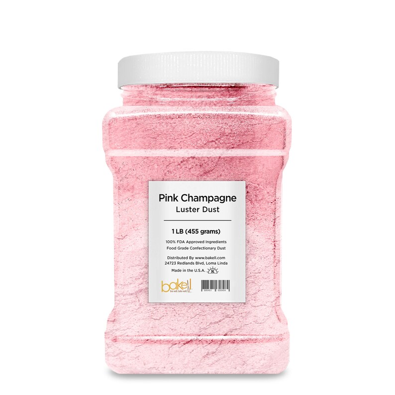 Pink Champagne Edible Luster Dust and Cake Paint Edible Powder Etsy