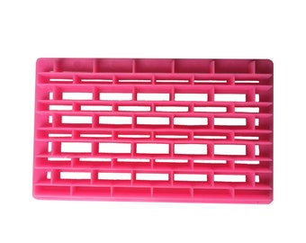 Brick Print Fondant Stamp Impression Tool - Gum Paste and Fondant Tools from Bakell