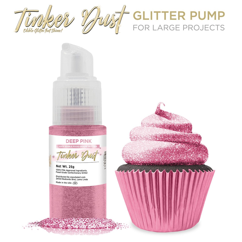 Paillettes comestibles par Sprinklify ROSE GOLD Poussière à haute brillance  de qualité alimentaire pour gâteaux, décoration de cupcakes, fournitures de  pâtisserie, fabriquée aux États-Unis -  France