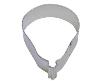 3.5" Balloon Stainless Steel Cookie Cutter | For Fondant, Cookie Dough, Chocolate, Marzipan and even Crafting Clay from Bakell