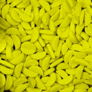 Lemon Slice Shaped Sprinkles (1/2 Cup and 1lb Sizes) Candy Decor for Cakes & Baking by Krazy Sprinkles