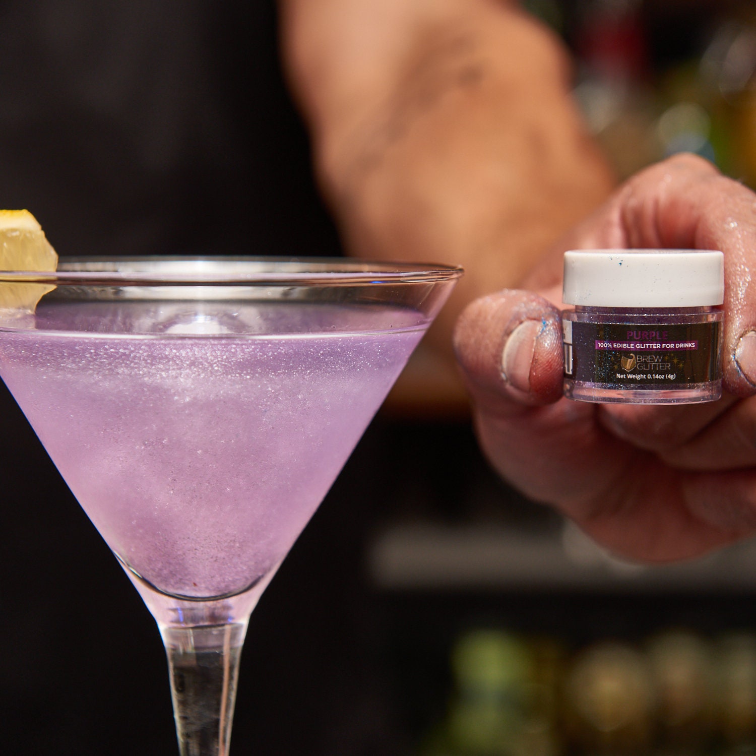 Purple Cocktail Glitter BREW GLITTER Edible Glitter for Etsy Canada