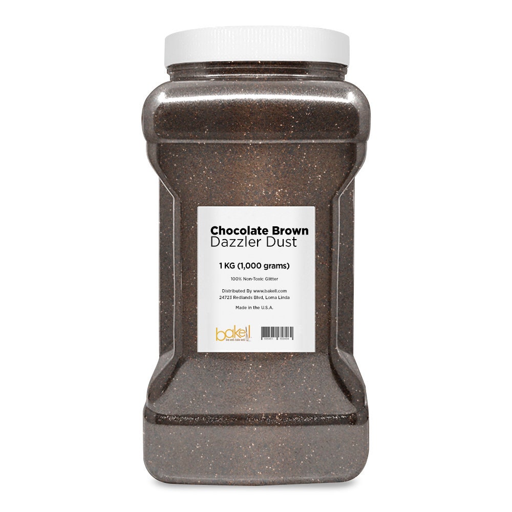 Chocolate Brown Glitter Non-toxic Decorating Glitter Arts, Crafts, Slime,  Tumbler, Paint, Face & Body 