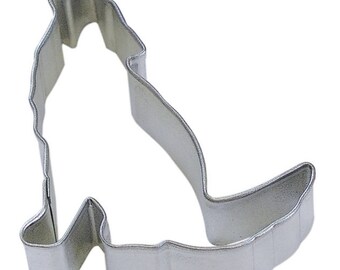 3.25" Wolf Stainless Steel Cookie Cutter | For Fondant, Cookie Dough, Chocolate, Marzipan and even Crafting Clay from Bakell
