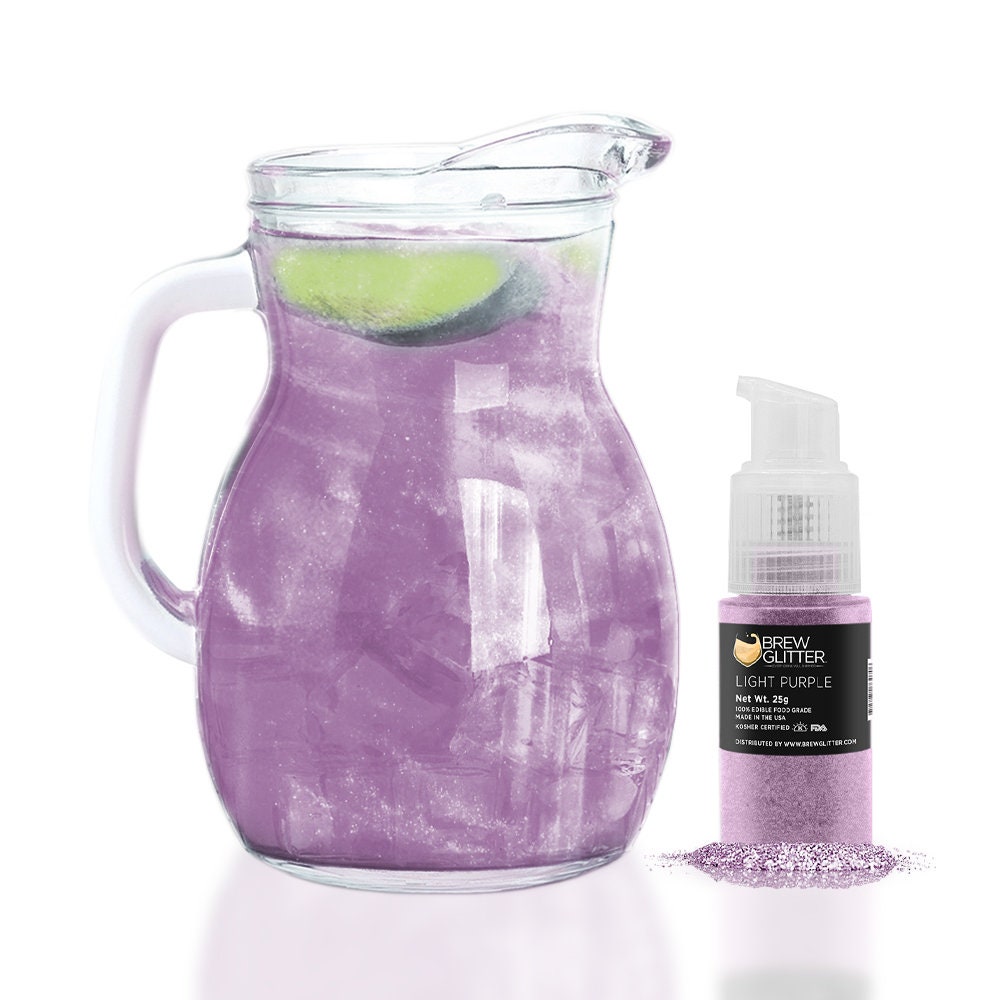 Soft Purple Tinker Dust Edible Glitter Spray Pump Bakell® Food Grade  Gourmet Dessert, Food & Drink Garnish Pearlized Shimmer Sparkle 