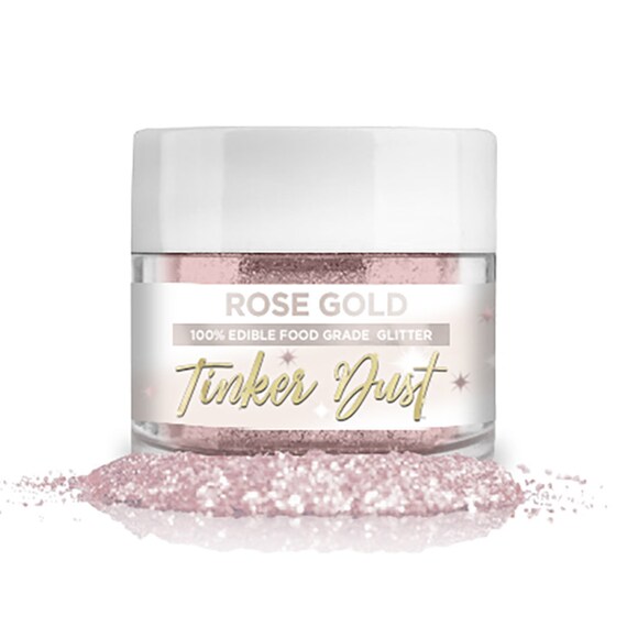 BREW GLITTER Rose Gold Edible Glitter For Drinks, Cocktails, Beer, Drink  Garnish & Beverages | 4 Gram | KOSHER Certified | 100% Edible & Food Grade