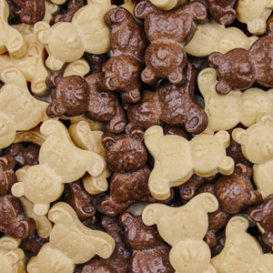 Teddy Bear Shaped Sprinkles (1/2 Cup and 1lb Sizes) Candy Decor for Cakes & Baking by Krazy Sprinkles