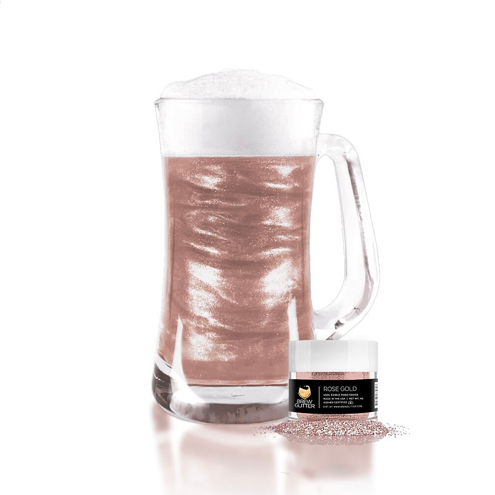 Rose Gold Cocktail Glitter Brew Glitter Edible Glitter For Etsy