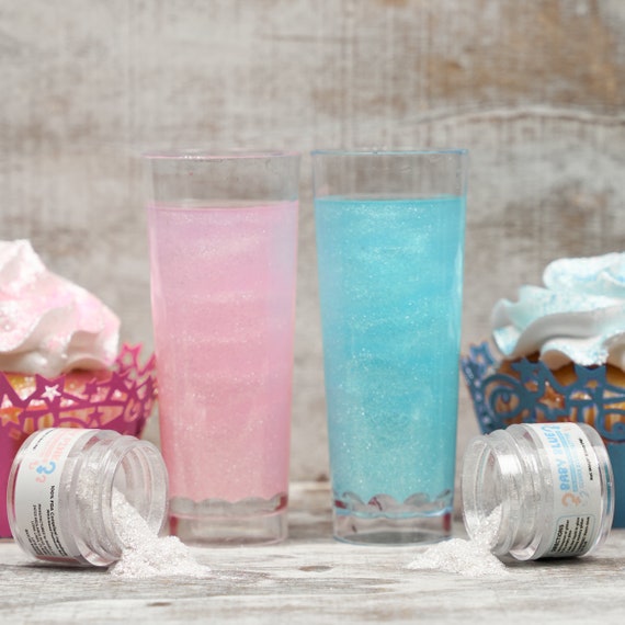 Teal Edible Glitter for Drinks Glitter Spray Pump