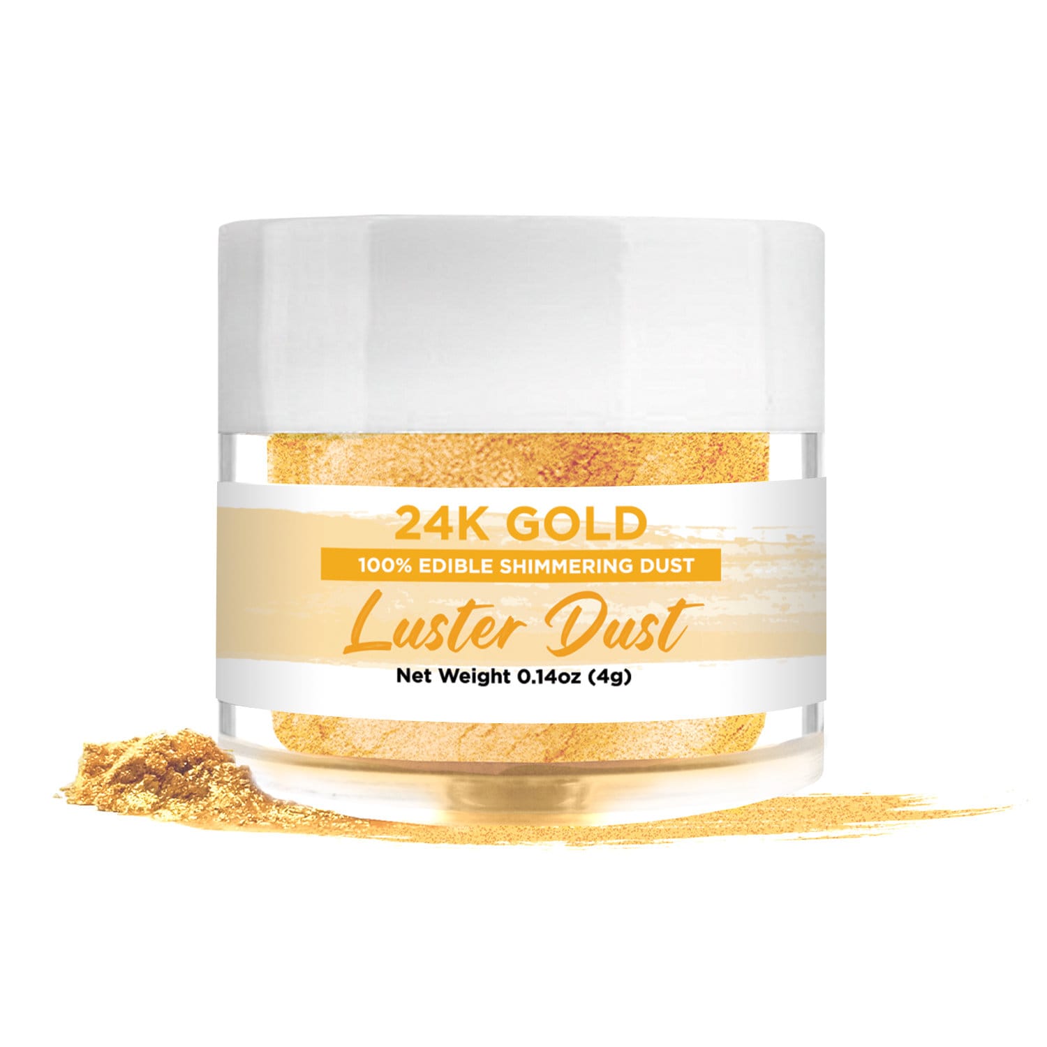 24K Purity Edible Gold Leaf Flakes - 120mg Bottle