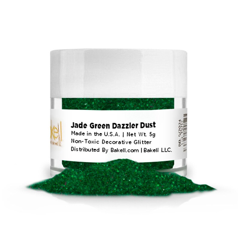 Jade Green Decorating Glitter by the Case