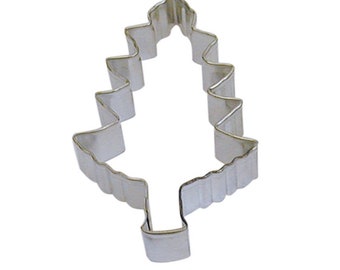 4" Tree Leaf Stainless Steel Cookie Cutter | For Fondant, Cookie Dough, Chocolate, Marzipan and even Crafting Clay from Bakell